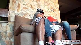 The married woman at the wedding enjoys a blowjob with a monster cock.