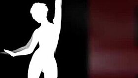 Oh, delicious black tgirl Lika Dafreaka masturbates solo!