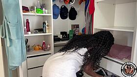 Roommate Finds Me Naked In Closet After Towel Drops