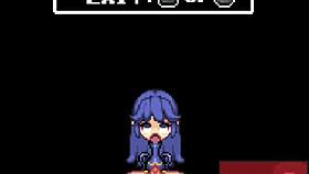 I explored the black labyrinth and saw all the galleries.