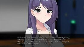 anime girl breaks promise, leading to wild sex scenes in future routes!