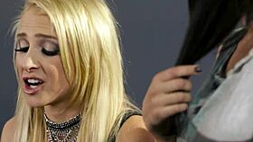 Watch this horny teen 18+ scissor her gorgeous milf friend!