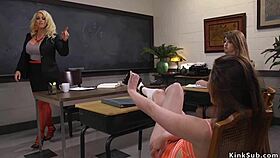 Students Feel Intense Pleasure Fisting Professor's Ass