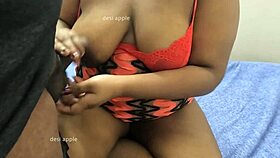 Bengali girl with big tits meets stranger