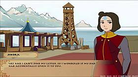 Korra's Oppai In Four Element Trainer!