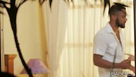 Babes enjoy a secret getaway with Julia Roca