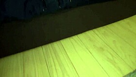 Japanese Babe Squirts and Fucks Hard in Camping Threesome