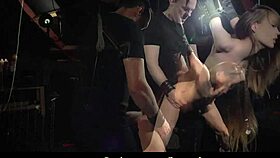 small tits sub girl in bondage getting punished with fuck for pussy domination?