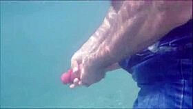 Weekend in nature turns freaky with an old hairy monster cock perv.