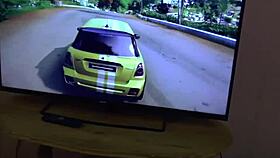 crazy driver on ps4 with friends 😎