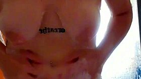 wow, masturbating in the shower leads to unlimited orgasms, it's so intense