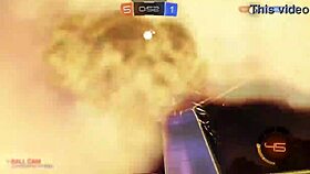 Blanquito gay faces off in a duel with latina femboy