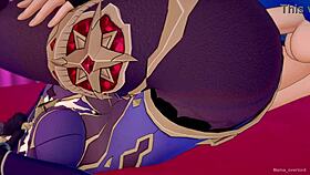 Mona Wants To Get Fucked In Hotel Del Amor Genshin Impact Gameplay