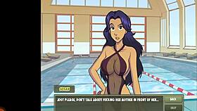 Witch hunter p5 battles magic monster scorpion woman in epic fight