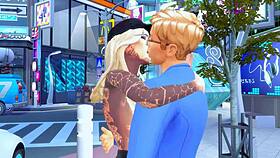 Tattoo slut enjoys hard anal and facefuck for money