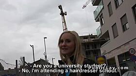 guy picks up a blonde and bangs her pov