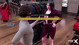 touching breasts in store feels amazing