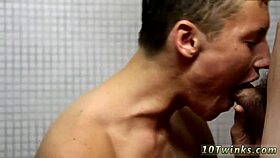 boyfriends let's have our first bareback in the bathroom