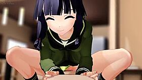 Kancolle Eng Sub Film13 - Anime Cowgirl Riding Sex