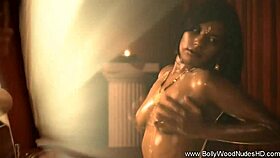 The most erotic indian girlfriend i have ever seen with her brunette oriental solo friend