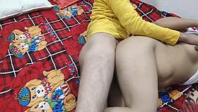 Indian Desi Girlfriend's Wet Pussy Banged Hard Doggystyle by Friend