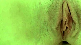 horny babe evadne toki fucks her foot until climax in softcore masturbation