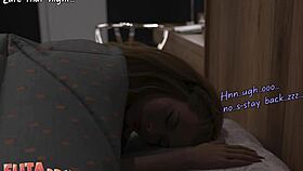 futa3dx blonde babe surprises friends with wild action