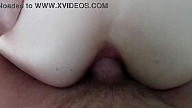 On the lake, the petite stepsister experiences anal sex leading to cum on ass.