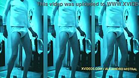 i'm showing my big bulge in tight panties