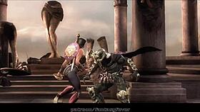 Wonder woman fucks ares with big tits?