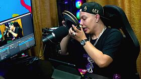 hotwife shows off see-through ass in casting