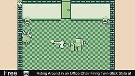Riding Around In An Office Chair Firing Twin-Stick Style At