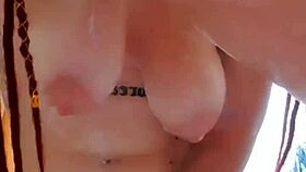 wow, masturbating in the shower leads to unlimited orgasms, it's so intense