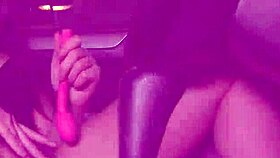 Avi Love Groping Herself With Toys Like A Whore