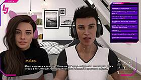 College Coed Strips Naked in Debauchery Gameplay