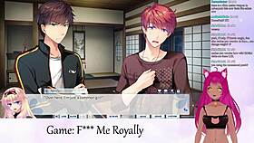 vtuber lewdneko plays f me royally part 1