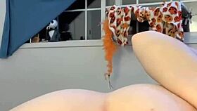 wet big clit anal fingering and assfucking play