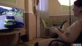 crazy driver on ps4 with friends 😎