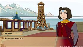 Korra's Oppai In Four Element Trainer!