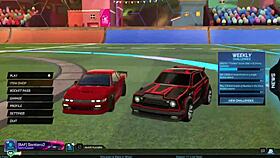 Blanquito gay faces off in a duel with latina femboy