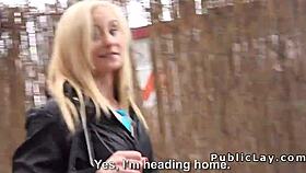 guy picks up a blonde and bangs her pov