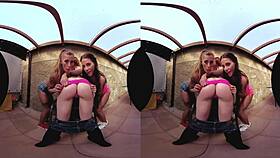 three amazing european pussies dominate table tennis match