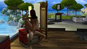 Will Seraphina Seduce The Neighbor In Sims 4?