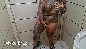 Tattooed mommy suggests wild anal and oral pleasures