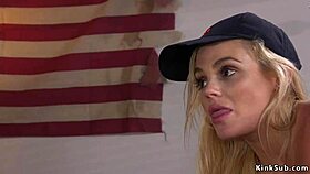 damn, huge tits spy babe gets drilled in bondage tight