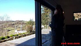 British Mature Red Seduces with Tricks to Sell House