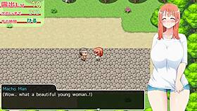 getting that sexy red bikini from another girl in the rural area, exhibitionist style part 2