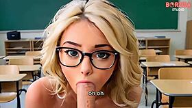 Dominant Teacher Approves Teen Blonde Fee But Wants Back Zara Part 1 3D Hentai