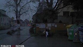 Hot Blonde With Small Natural Tits Rides Big Dick In Preachers Van