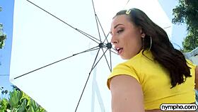 Nympho Aidra Fox Rides Monster Cock In Fishnets, Gets Doggystyle And Facial Cumshot